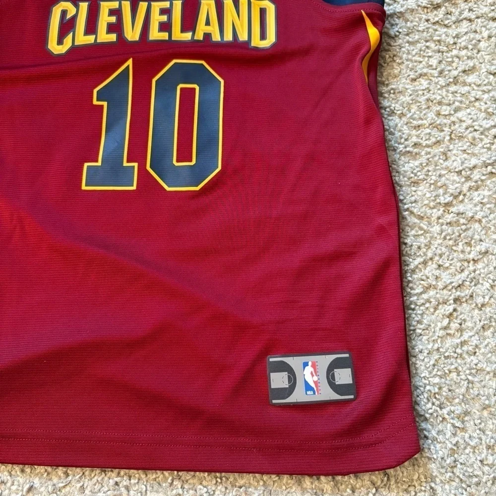 Cleveland Cavaliers Kids Basketball Jersey #10 Garland Small Fanatics NBA Red